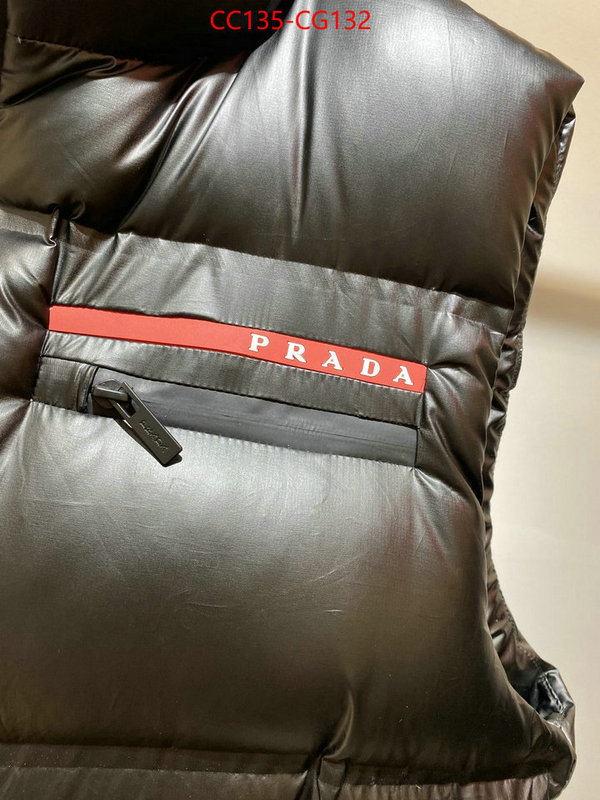 Down jacket Women-Prada mirror copy luxury ID: CG132 $: 135USD