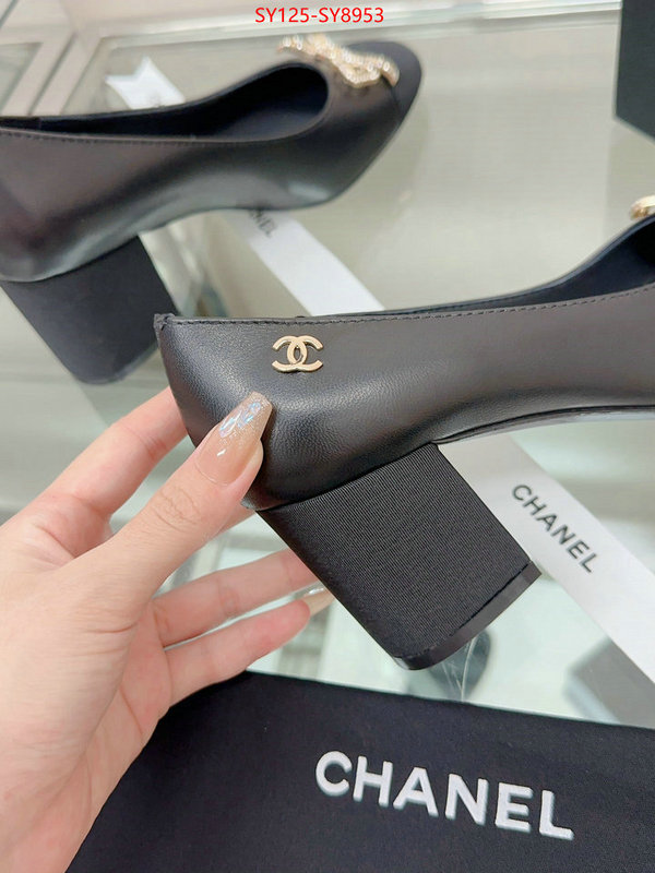 Women Shoes-Chanel replica online ID: SY8953 $: 125USD