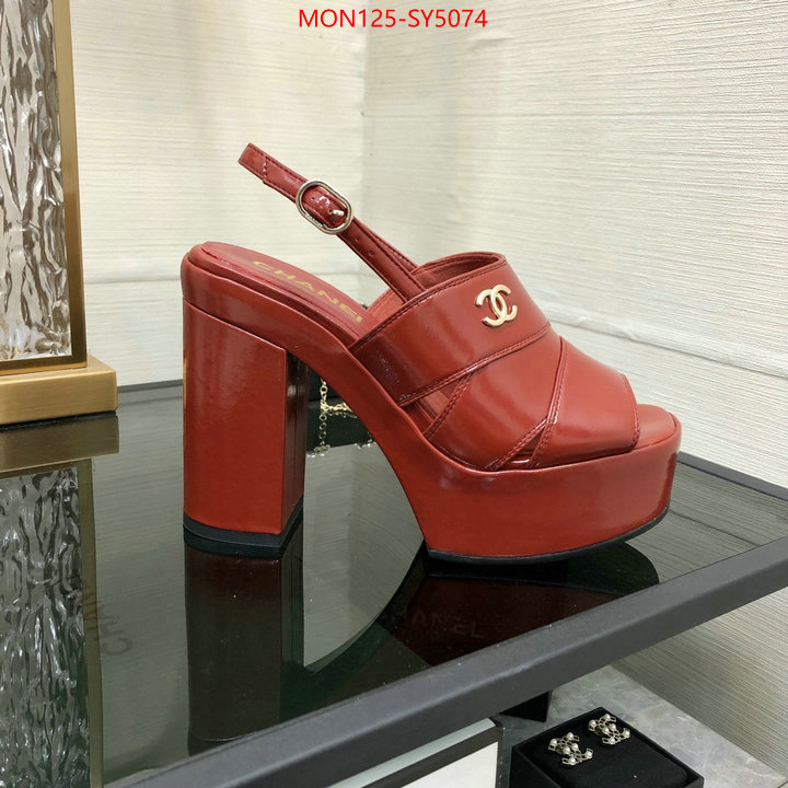 Women Shoes-Chanel sell online ID: SY5074 $: 125USD