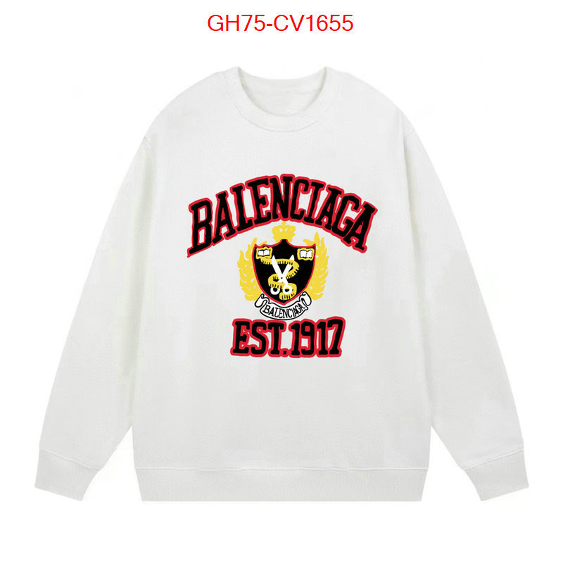 Clothing-Balenciaga same as original ID: CV1655 $: 75USD