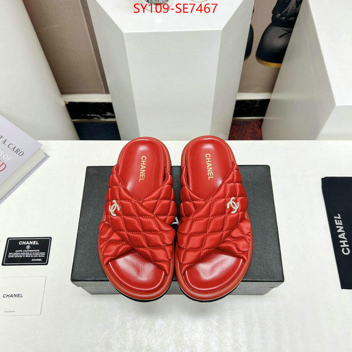 Women Shoes-Chanel top 1:1 replica ID: SE7467 $: 109USD