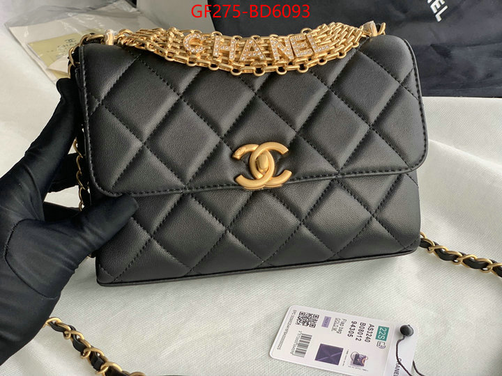 Chanel Bags(TOP)-Diagonal- perfect ID: BD6093 $: 275USD