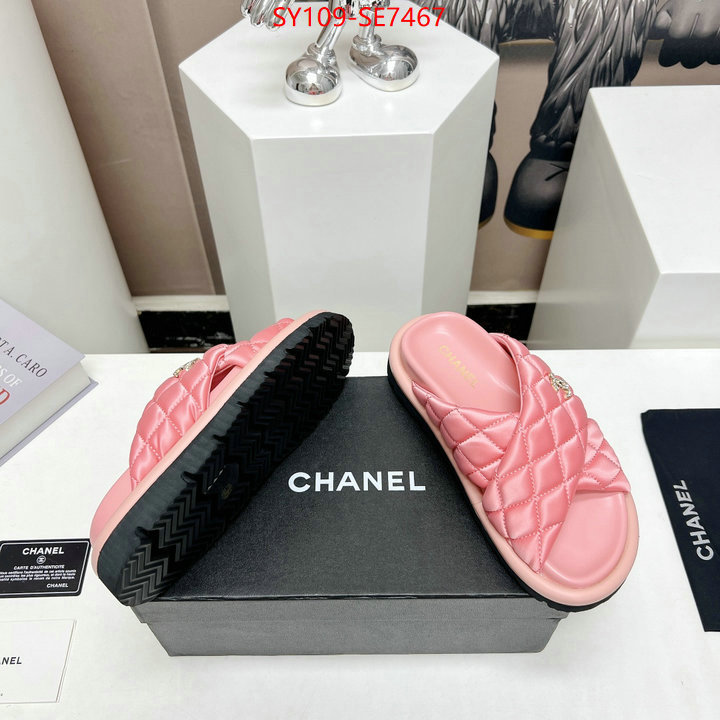 Women Shoes-Chanel top 1:1 replica ID: SE7467 $: 109USD