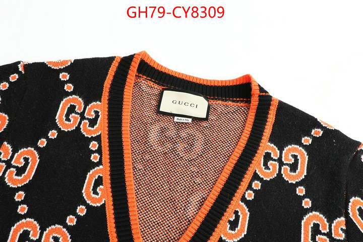 Clothing-Gucci knockoff highest quality ID: CY8309 $: 79USD