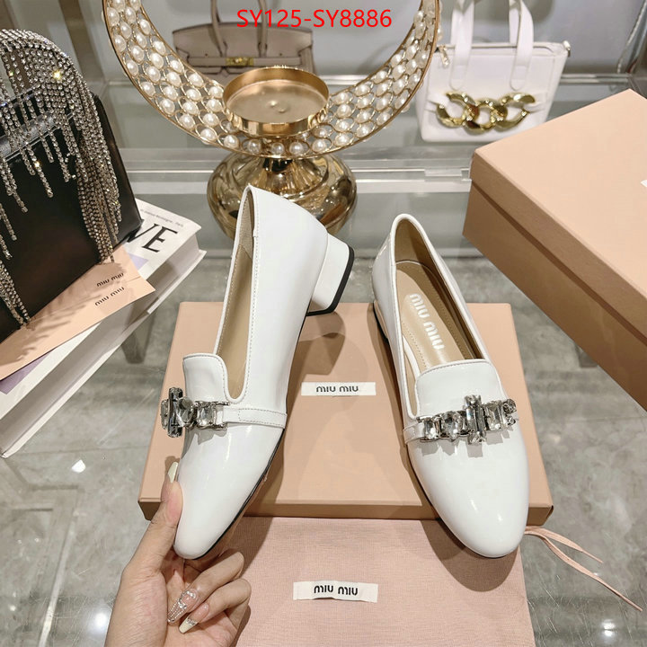 Women Shoes-Miu Miu at cheap price ID: SY8886 $: 125USD