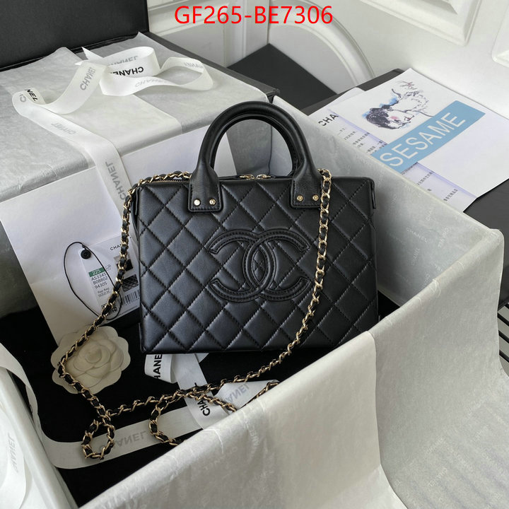 Chanel Bags(TOP)-Vanity outlet sale store ID: BE7306 $: 265USD