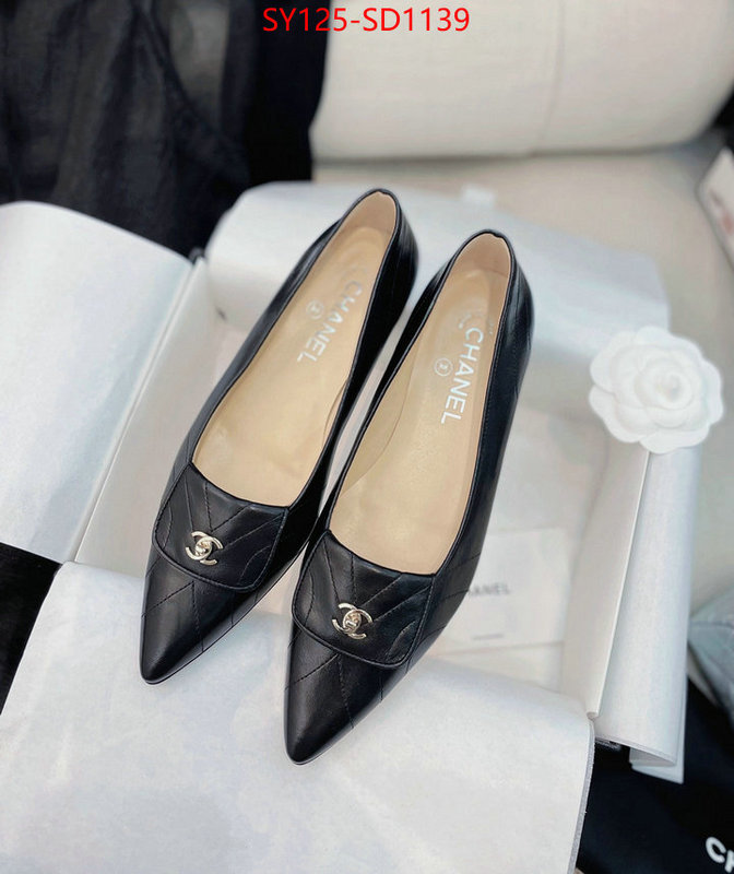 Women Shoes-Chanel what's the best place to buy replica ID: SD1139 $: 125USD