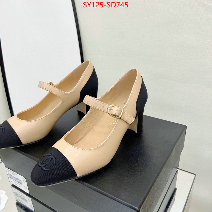 Women Shoes-Chanel shop cheap high quality 1:1 replica ID: SD745 $: 125USD