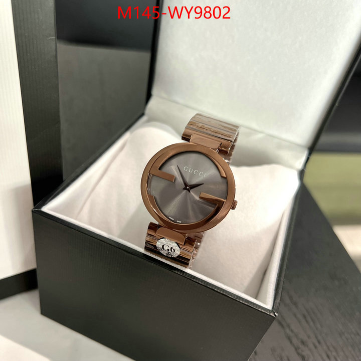 Watch(4A)-Gucci website to buy replica ID: WY9802 $: 145USD