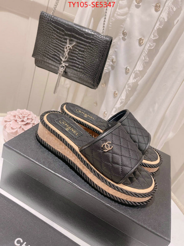 Women Shoes-Chanel brand designer replica ID: SE5347 $: 105USD