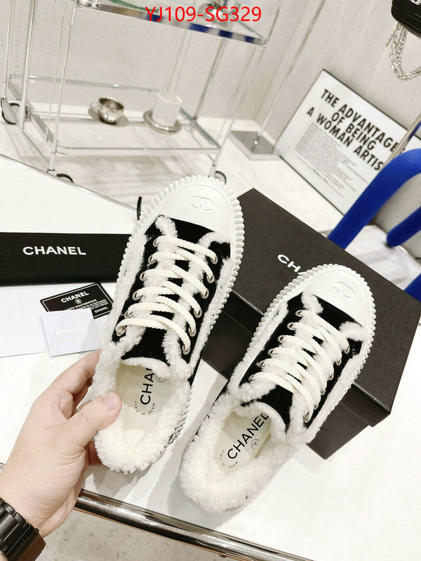 Women Shoes-Chanel can you buy knockoff ID: SG329 $: 109USD