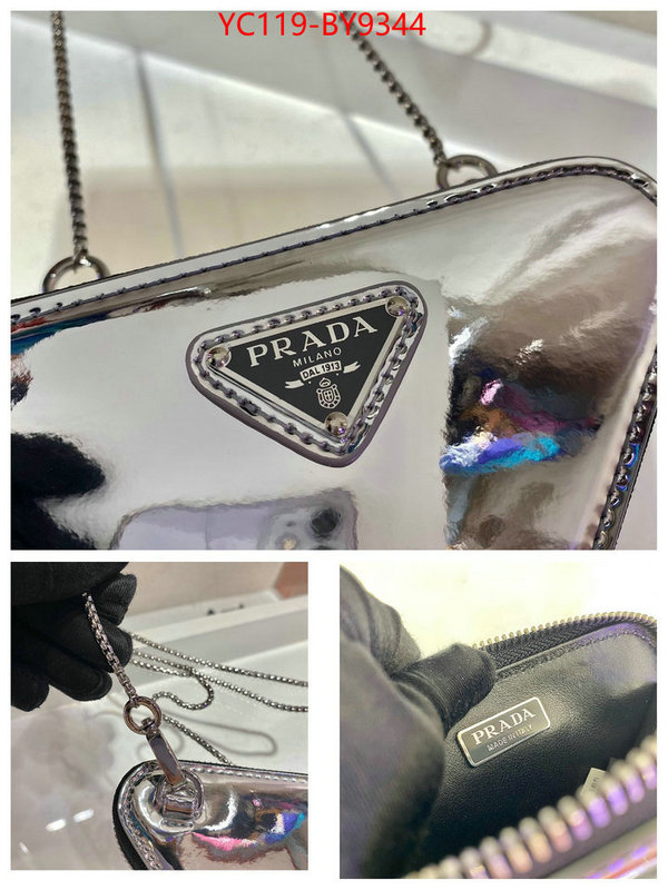 Prada Bags (TOP)-Triangle top quality replica ID: BY9344 $: 119USD