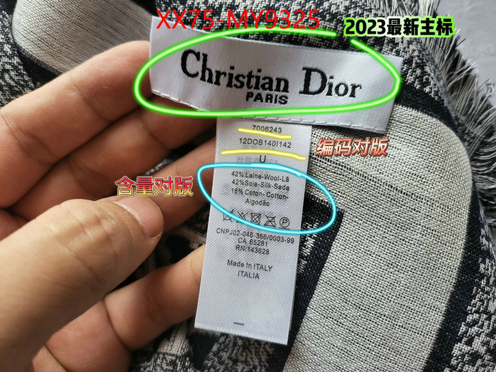 Scarf-Dior replica shop ID: MY9325 $: 75USD