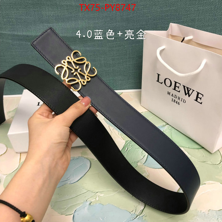 Belts-Loewe buy the best high quality replica ID: PY8747 $: 75USD