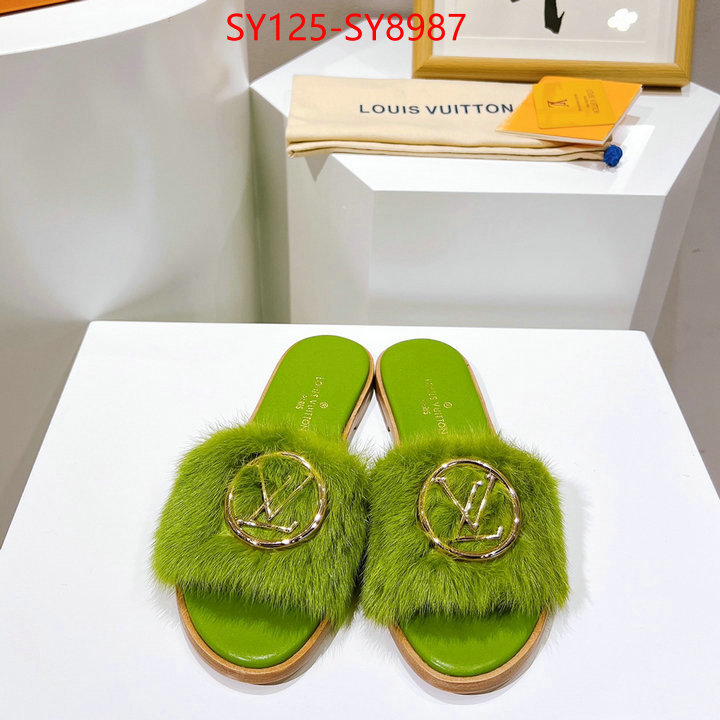 Women Shoes-LV buy sell ID: SY8987 $: 125USD