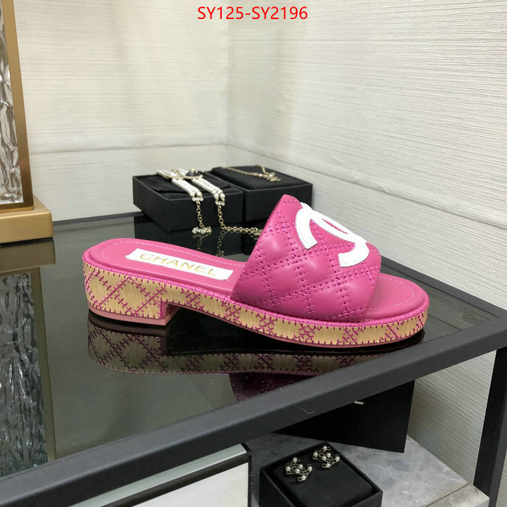 Women Shoes-Chanel buy best high-quality ID: SY2196 $: 125USD