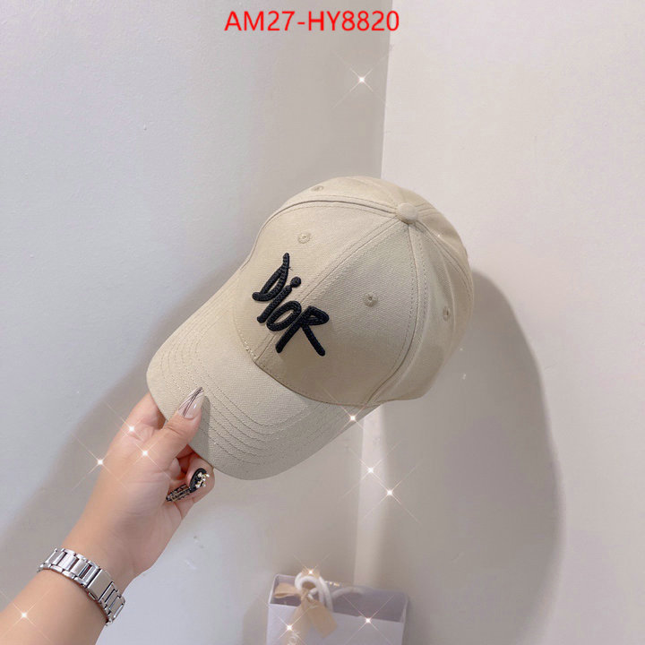 Cap (Hat)-Dior top quality designer replica ID: HY8820 $: 27USD