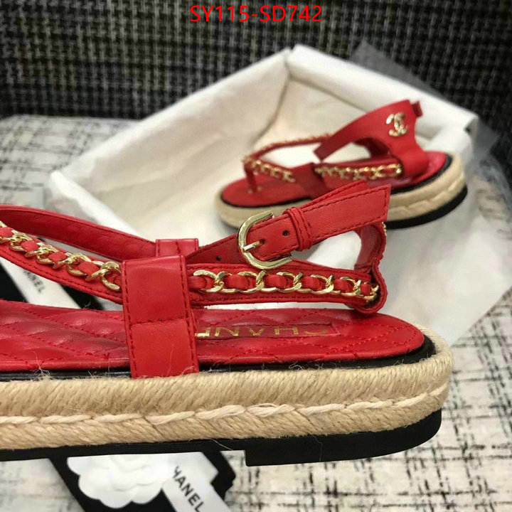 Women Shoes-Chanel shop the best high authentic quality replica ID: SD742 $: 115USD