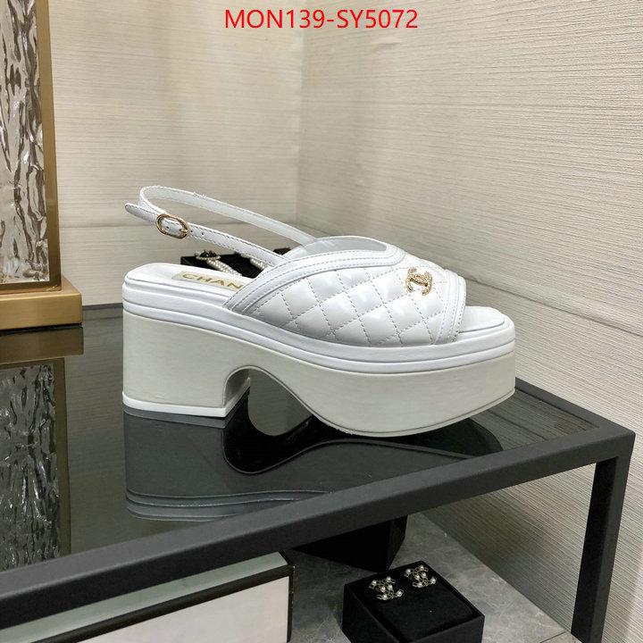 Women Shoes-Chanel best replica quality ID: SY5072 $: 139USD