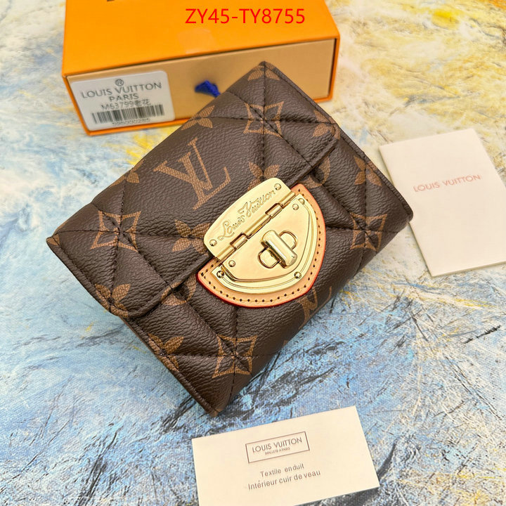 LV Bags(4A)-Wallet what is top quality replica ID: TY8755 $: 45USD
