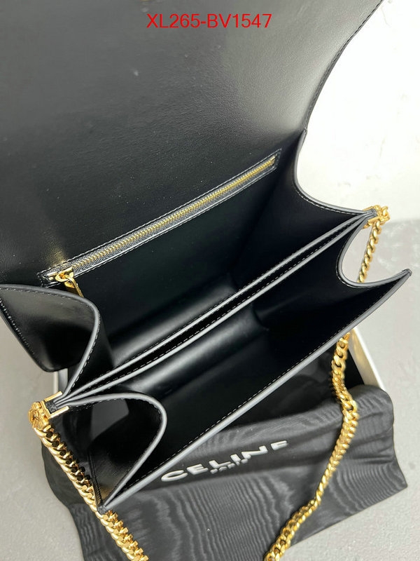 Celine Bags(TOP)-Triomphe Series 7 star replica ID: BV1547 $: 265USD