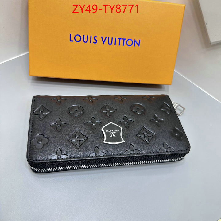 LV Bags(4A)-Wallet copy aaaaa ID: TY8771 $: 49USD