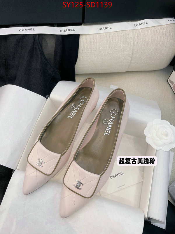 Women Shoes-Chanel what's the best place to buy replica ID: SD1139 $: 125USD