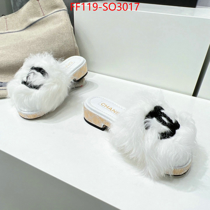 Women Shoes-Chanel fake high quality ID: SO3017 $: 119USD