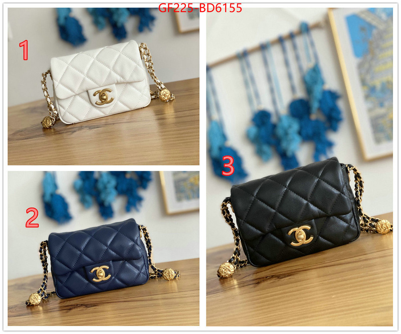 Chanel Bags(TOP)-Diagonal- knockoff highest quality ID: BD6155 $: 225USD