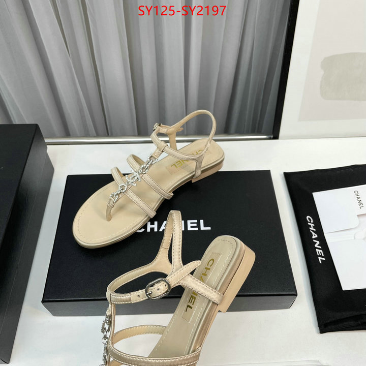 Women Shoes-Chanel practical and versatile replica designer ID: SY2197 $: 125USD