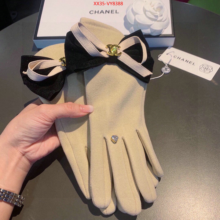 Gloves-Chanel wholesale imitation designer replicas ID: VY8388 $: 35USD