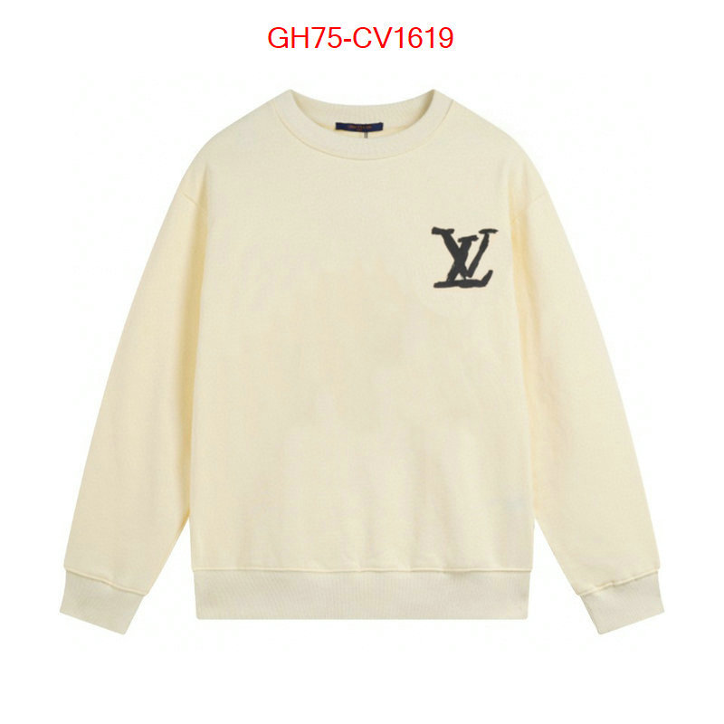 Clothing-LV outlet 1:1 replica ID: CV1619 $: 75USD