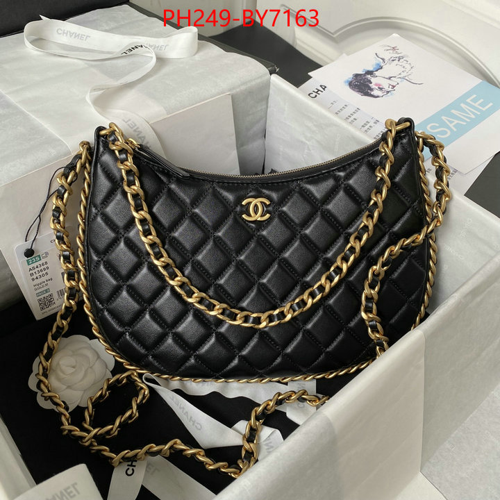 Chanel Bags(TOP)-Diagonal- highest quality replica ID: BY7163 $: 249USD