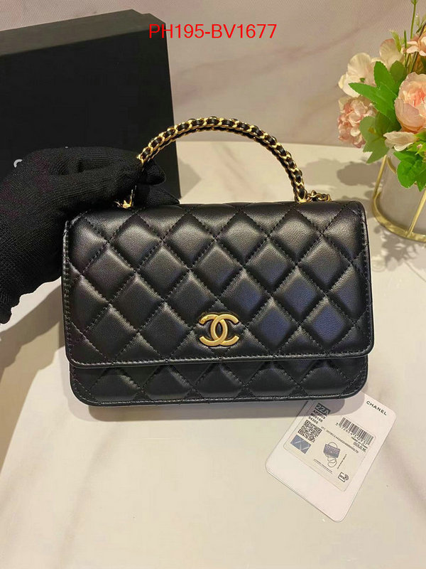 Chanel Bags(TOP)-Diagonal- shop the best high quality ID: BV1677 $: 195USD