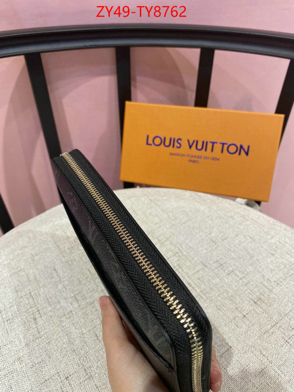 LV Bags(4A)-Wallet replica aaaaa+ designer ID: TY8762 $: 49USD