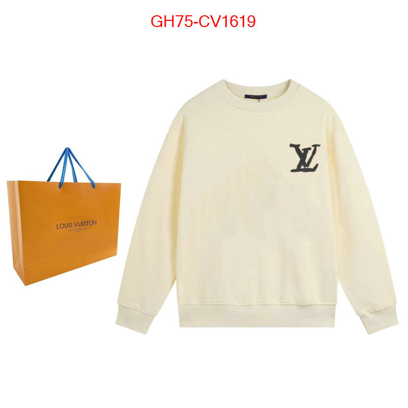 Clothing-LV outlet 1:1 replica ID: CV1619 $: 75USD