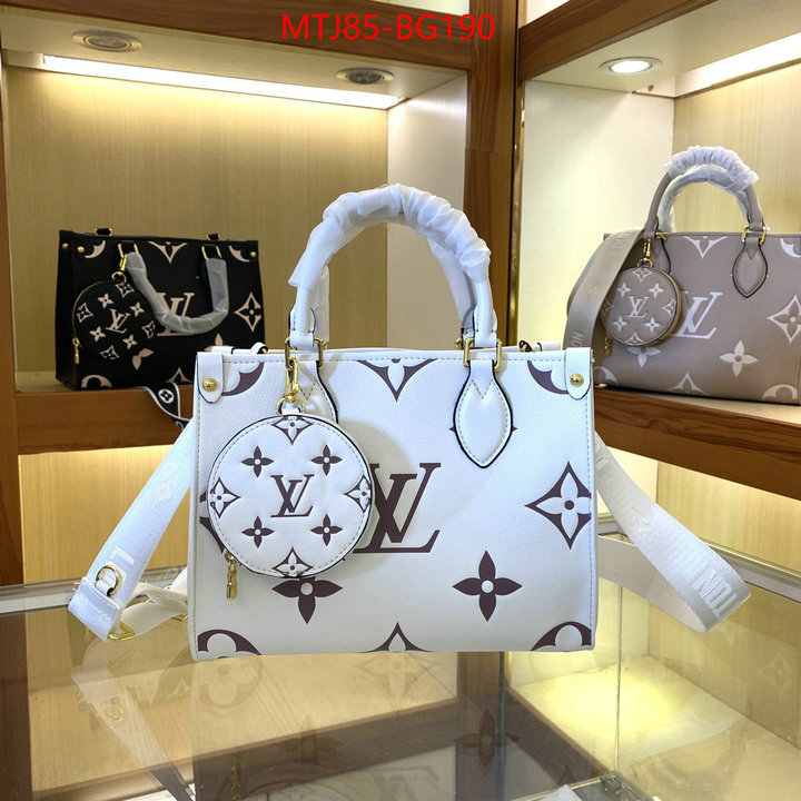 LV Bags(4A)-Handbag Collection- top quality designer replica ID: BG190 $: 85USD