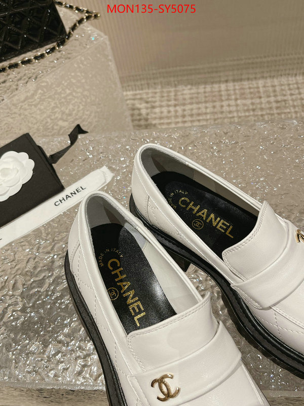 Women Shoes-Chanel new designer replica ID: SY5075 $: 135USD