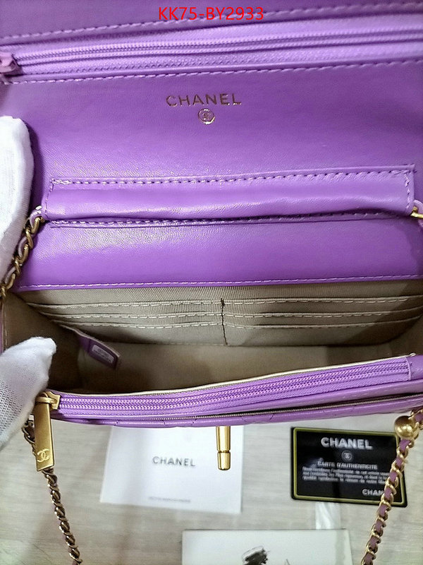 Chanel Bags(4A)-Diagonal- wholesale replica shop ID: BY2933 $: 75USD