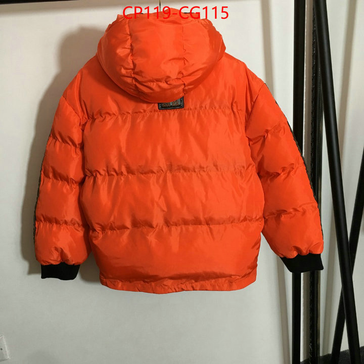 Down jacket Men-Fendi buy high-quality fake ID: CG115 $: 119USD