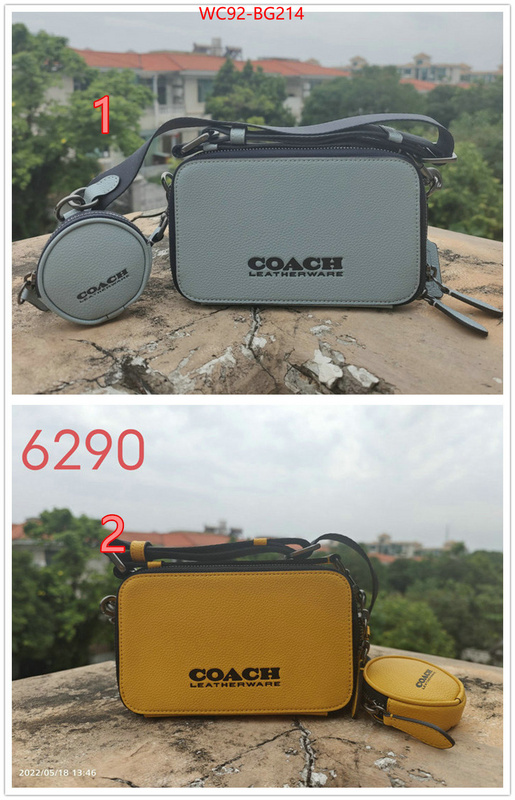 Coach Bags(4A)-Diagonal top sale ID: BG214 $: 92USD