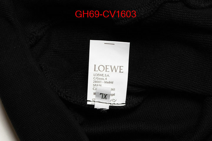 Clothing-Loewe how to buy replcia ID: CV1603 $: 69USD