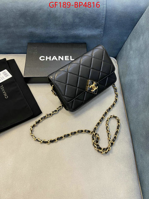 Chanel Bags(TOP)-Diagonal- 1:1 replica ID: BP4816 $: 189USD