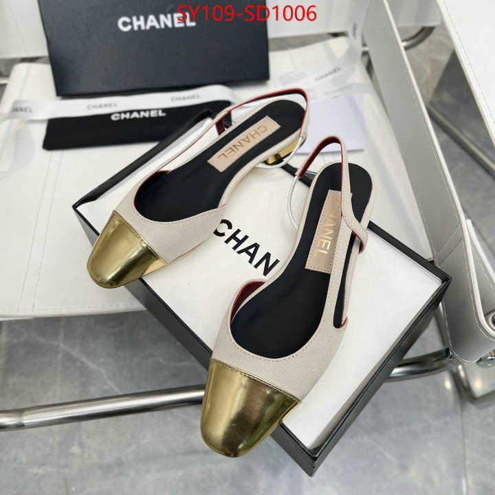 Women Shoes-Chanel best quality replica ID: SD1006 $: 109USD