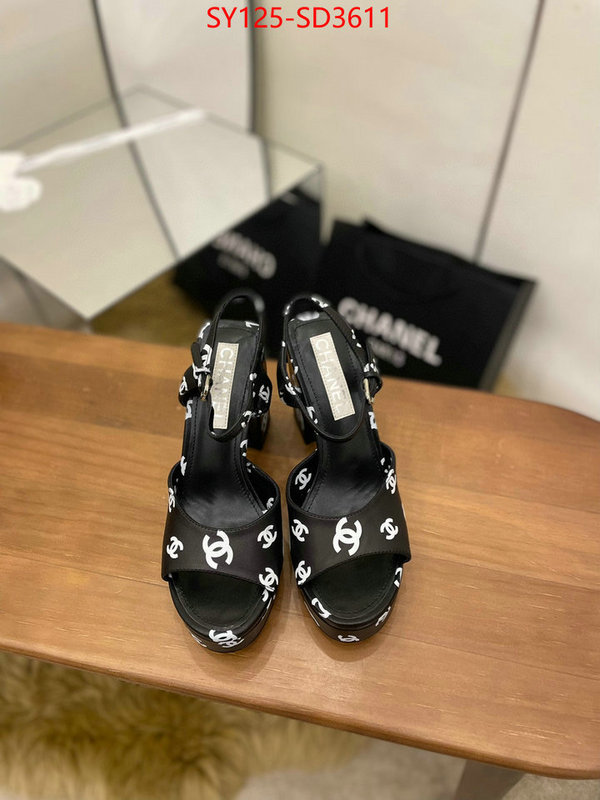 Women Shoes-Chanel high quality designer replica ID: SD3611 $: 125USD