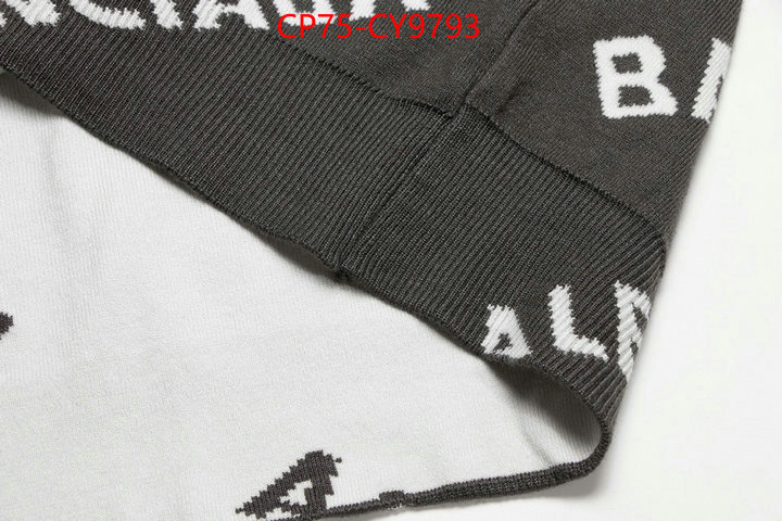 Clothing-Balenciaga shop designer replica ID: CY9793 $: 75USD