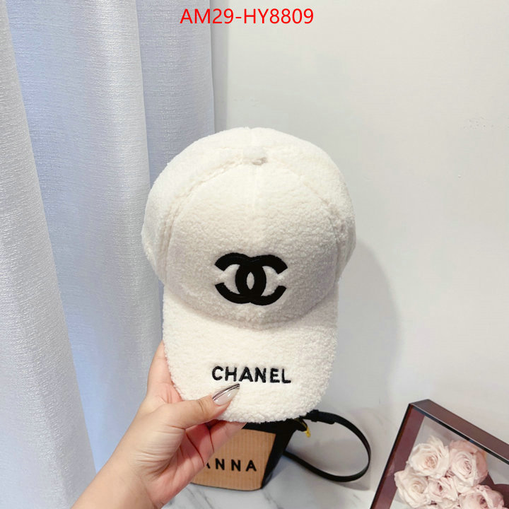 Cap (Hat)-Chanel where to buy the best replica ID: HY8809 $: 29USD