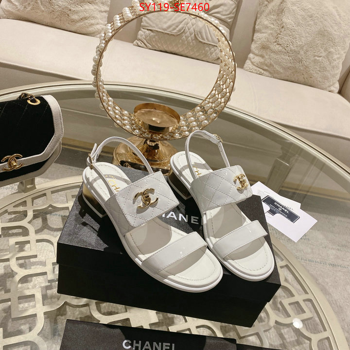 Women Shoes-Chanel what are the best replica ID: SE7460 $: 119USD