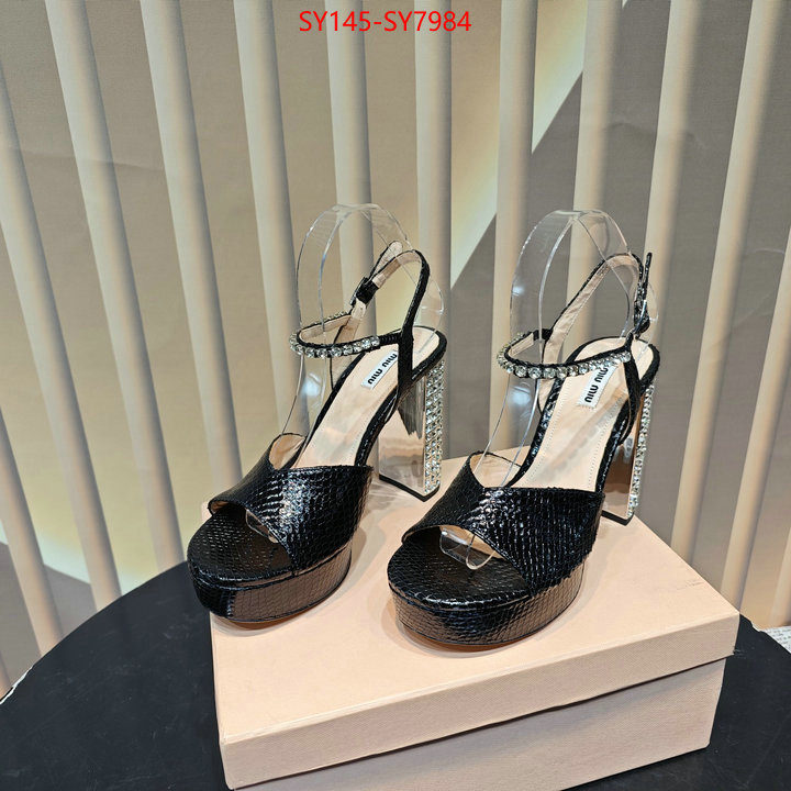 Women Shoes-Miu Miu hot sale ID: SY7984 $: 145USD