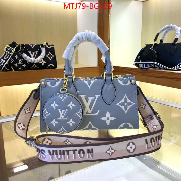 LV Bags(4A)-Handbag Collection- 2023 aaaaa replica customize ID: BG189 $: 79USD